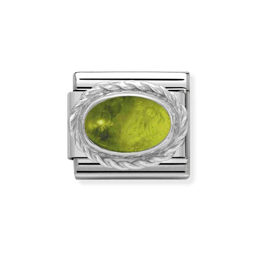 Nomination Classic Silver Peridot August Birthstone Charm - MococoNomination330504/058033497483188Charms and Links