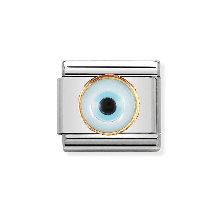 Nomination Gold Classic Circle Greek Eye Charm - MococoNomination030506/188033497160584Charms and Links