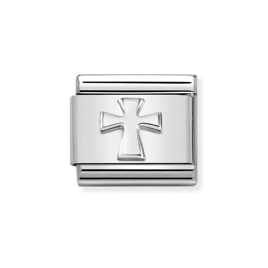 Nomination Silver Classic Cross Charm - MococoNomination330106/028033497521545Charms and Links