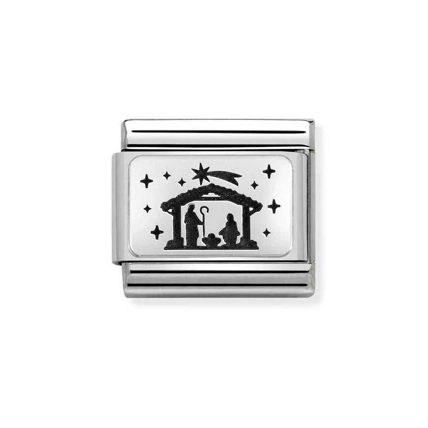 Nomination Silver Classic Nativity Scene Charm - MococoNomination330111/388033497521644Charms and Links