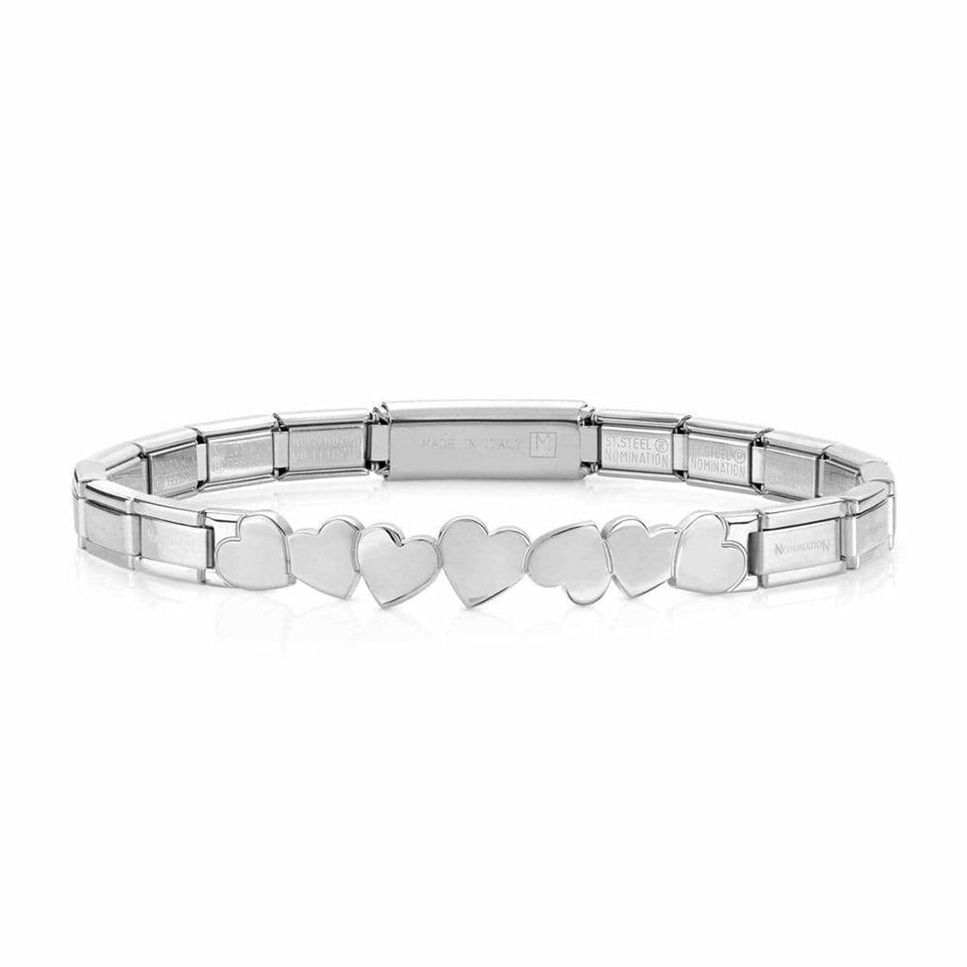 Nomination Trendsetter Smarty Silver Heart Bracelet - MococoNomination021126/0048033497440198Bracelets