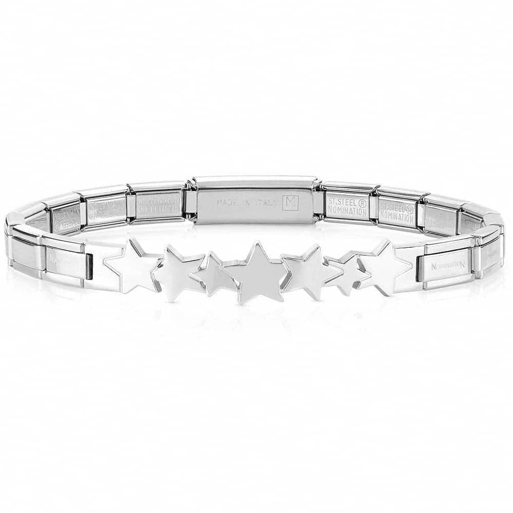 Nomination Trendsetter Smarty Silver Star Bracelet - MococoNomination021126/0038033497440181Bracelets