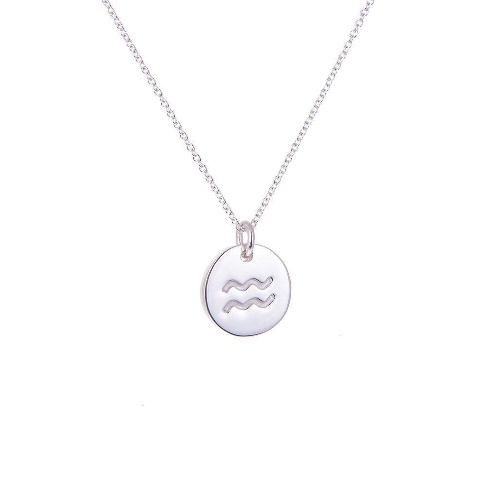 ol&co Silver Aquarius Zodiac Necklace - MococoOl&CoSOCAQU189712746030011Necklaces