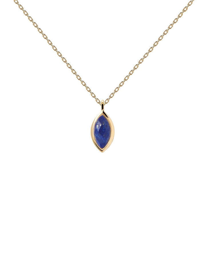 PDPAOLA Gold Lapis Lazuli Nomad Necklace - MococoPDPAOLACO01 - 680 - U8435511747212Necklaces