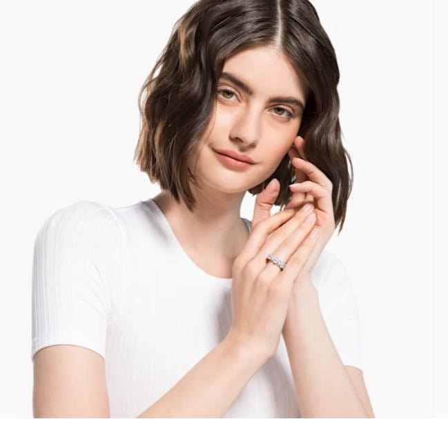 Swarovski Vittore Pear Silver Ring - MococoSwarovski5572827Rings