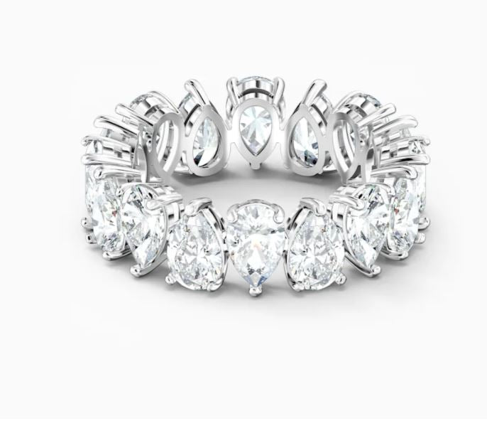 Swarovski Vittore Pear Silver Ring - MococoSwarovski5572827Rings