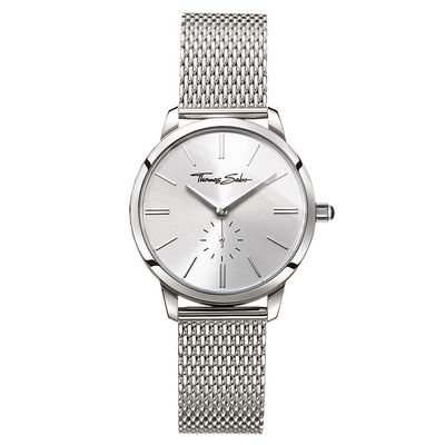Thomas Sabo Ladies Silver Mesh Glam Spirit Watch - MococoThomas SaboWA0248 - 201 - 201 - 33 mm4051245219739Watches and Accessories