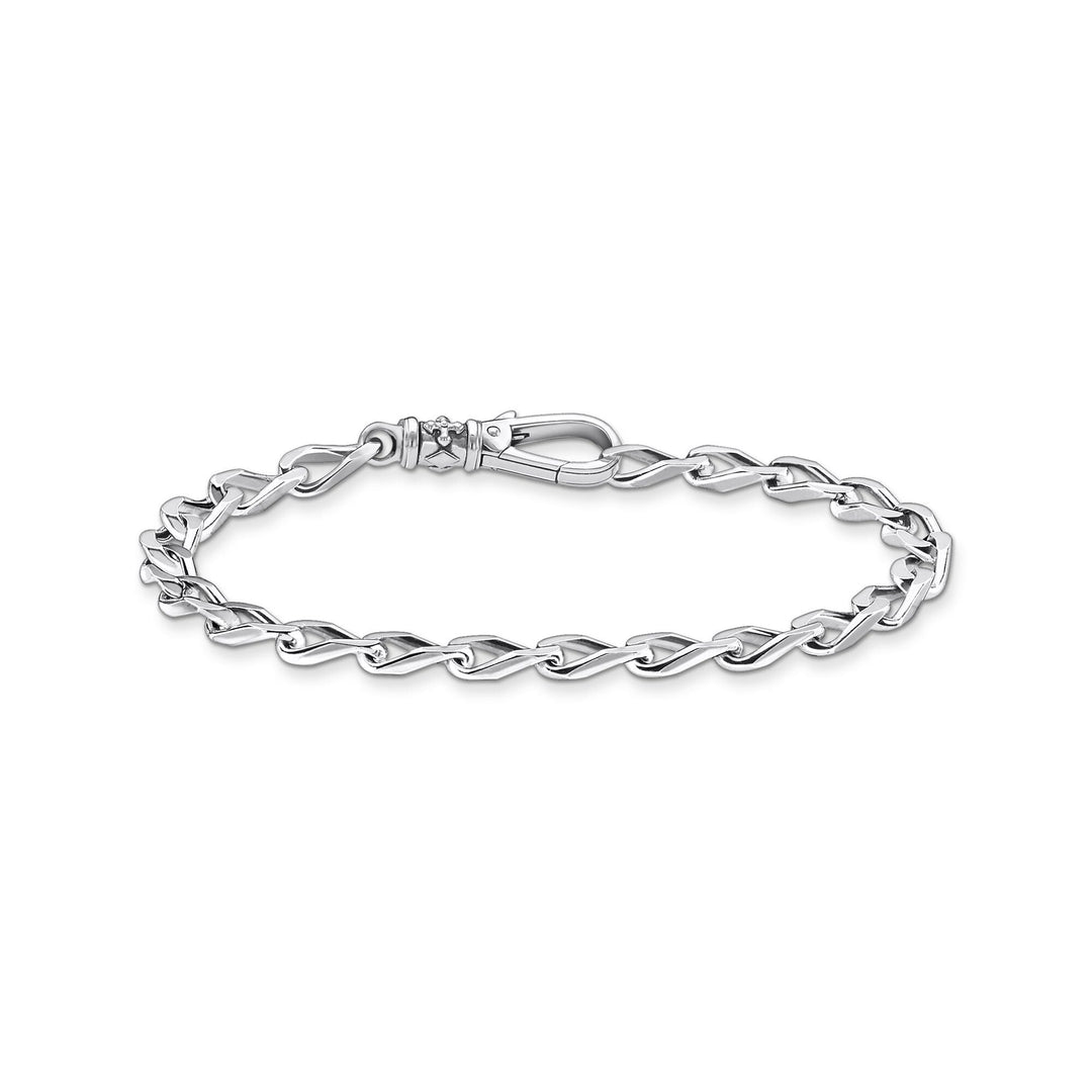 Thomas Sabo Mens Silver Curb Bracelet - MococoThomas SaboA2006 - 637 - 21 - L19,5V4051245492798Bracelets