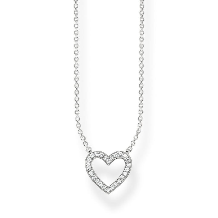 Thomas Sabo Open Heart CZ Necklace - MococoThomas SaboKE1554 - 051 - 14 - L45v4051245268249Necklaces