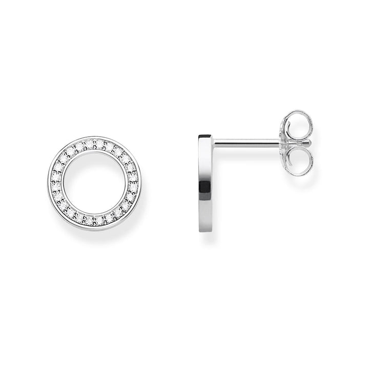 Thomas Sabo Silver CZ Open Circle Stud Earrings - MococoThomas SaboH1947 - 051 - 144051245314328Earrings