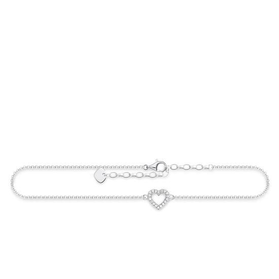 Thomas Sabo Silver Heart Anklet - MococoThomas SaboAK0007 - 051 - 14 - L27v4051245432435Anklets