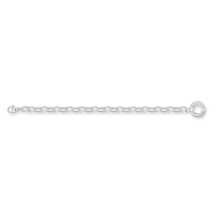 Thomas Sabo Silver Medium Link Charm Club Bracelet - MococoThomas SaboX0031 - 001 - 12 - S9120700889277Bracelets
