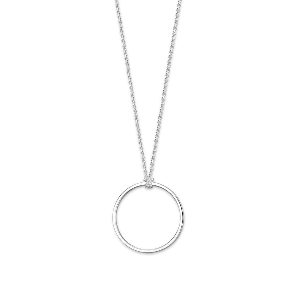 Thomas Sabo Silver Circle Charm Necklace