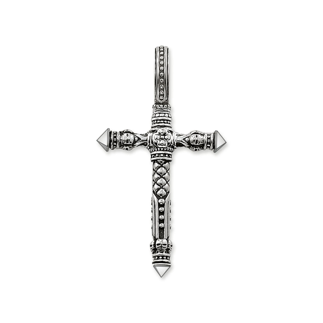 Thomas Sabo Silver Small Skull Cross Pendant - MococoThomas SaboPE503 - 001 - 124051245043235Pendants