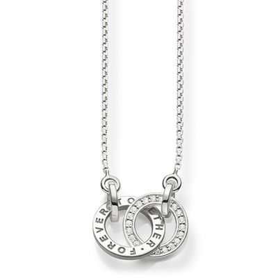Thomas Sabo Silver Together Forever CZ Necklace - MococoThomas SaboKE1488 - 051 - 14 - L45v4051245226447Necklaces