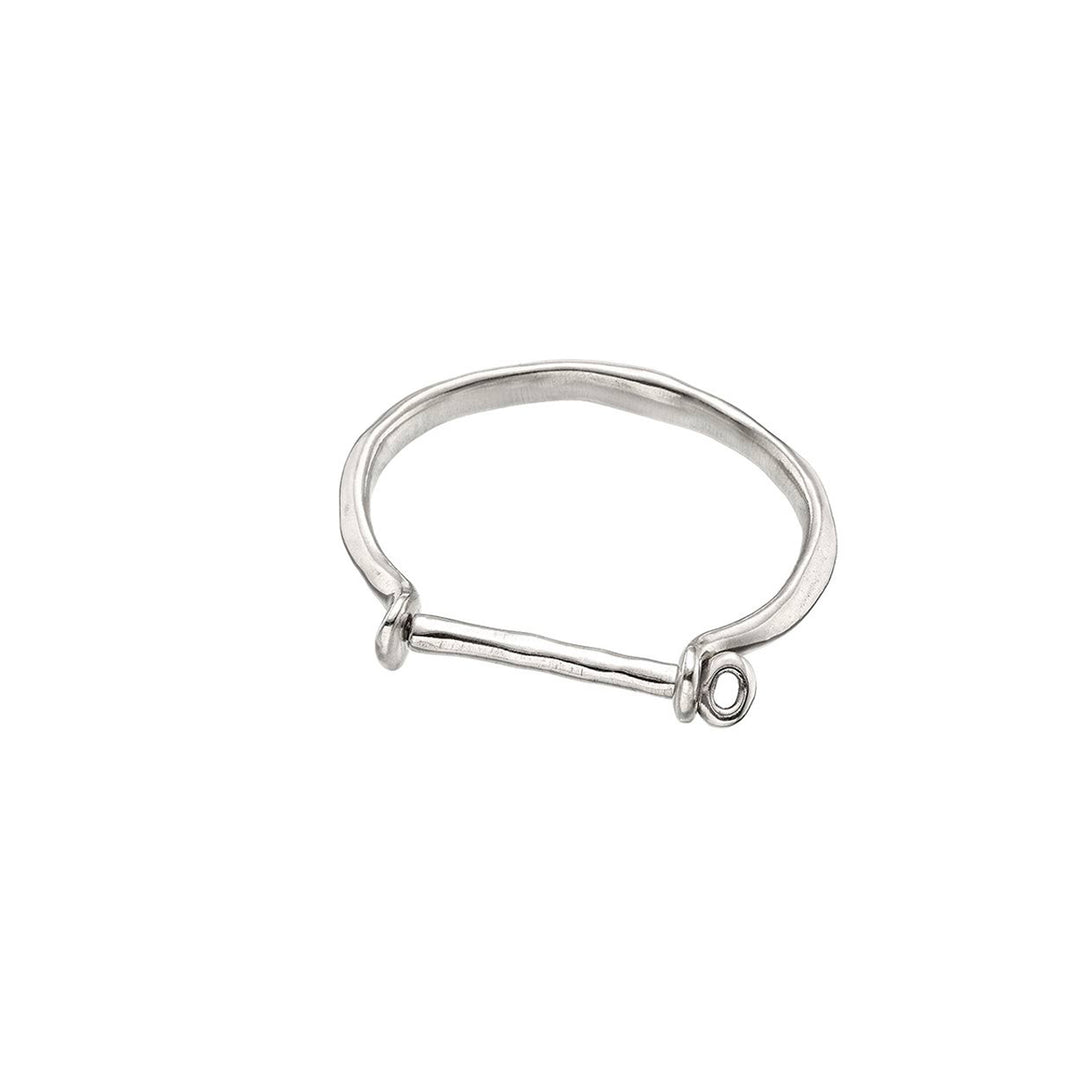UNOde50 Silver Shackled Bangle