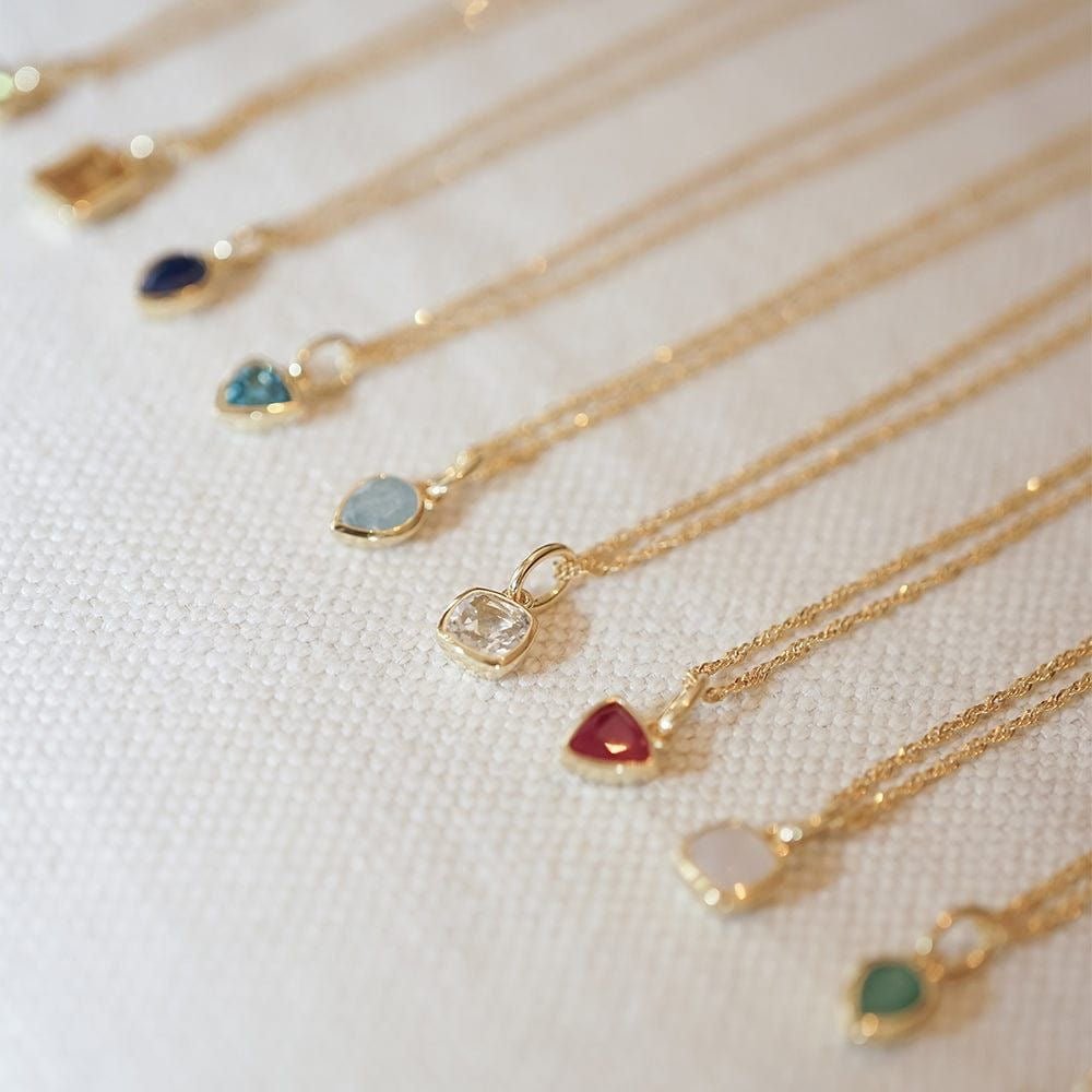 Birthstone Necklaces - Mococo