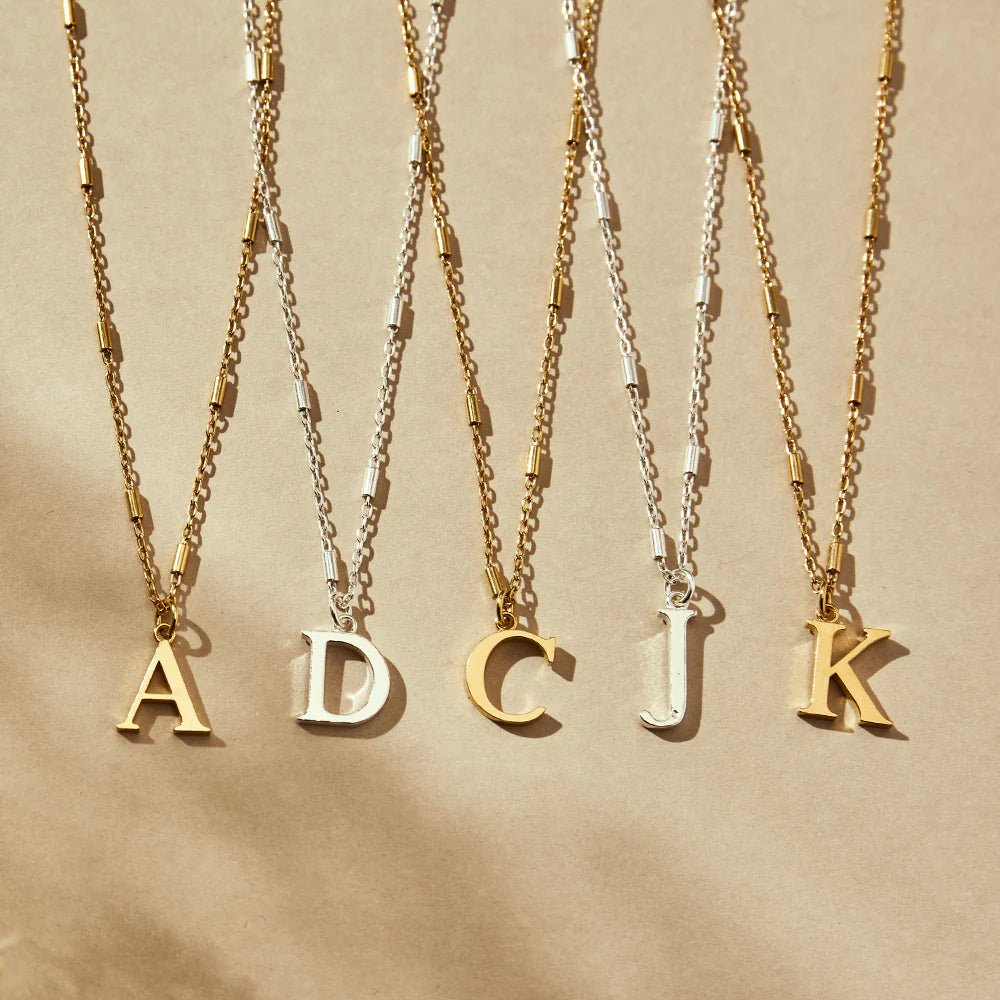 Initials Jewellery Gifts - Mococo