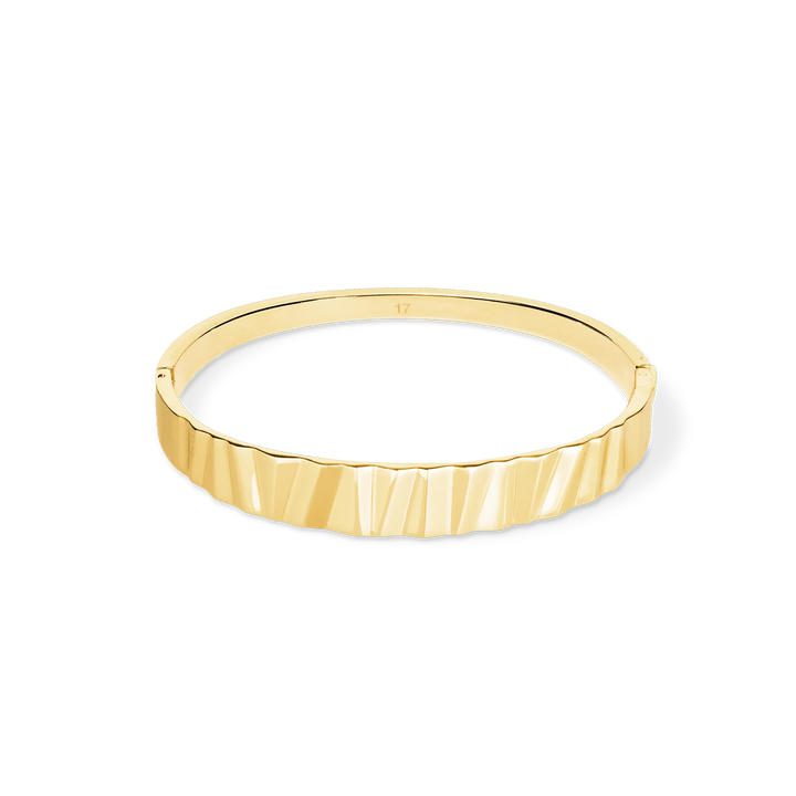 Coeur De Lion Gold Wave Bangle