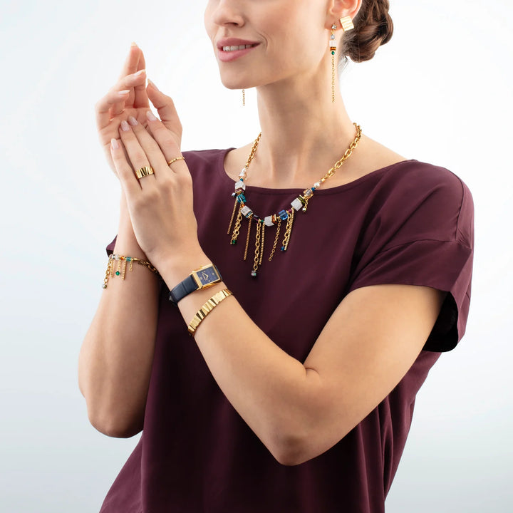 Coeur De Lion Gold Wave Bangle