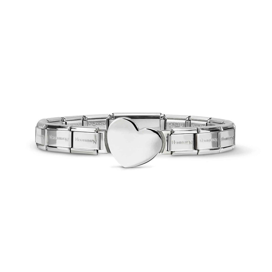 Nomination Silver Heart Trendsetter Bracelet