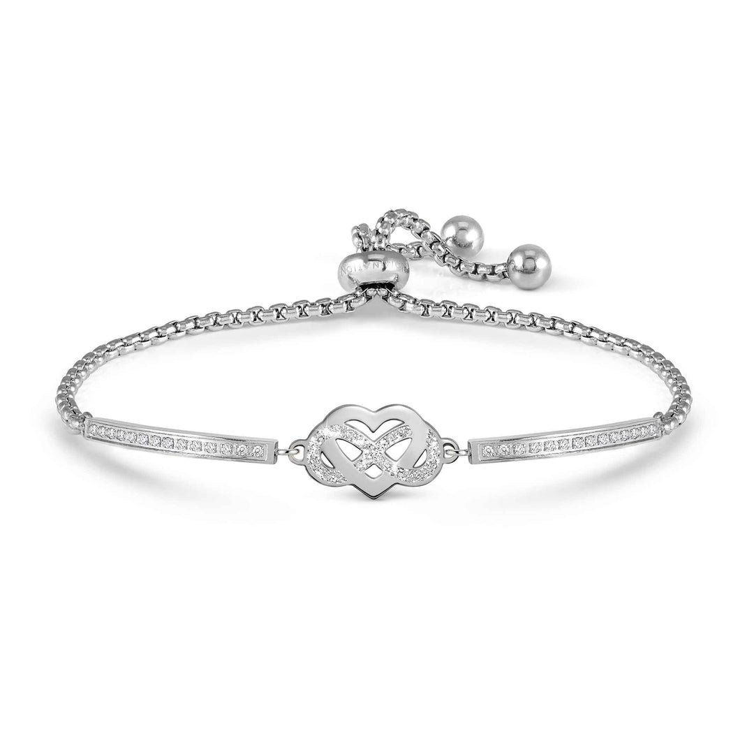 Nomination Silver Infinity Heart Milleluci Bracelet