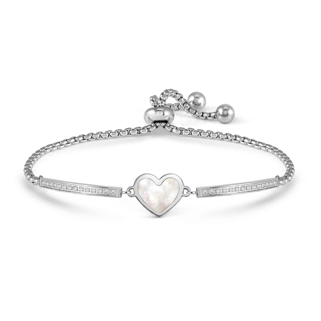 Nomination Silver Mother-of-Pearl Heart Milleluci Bracelet