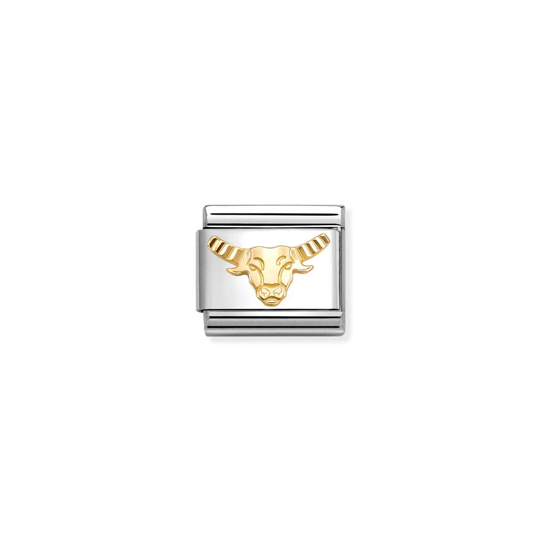 Nomination Bonded Gold Classic Zodiac Taurus Charm