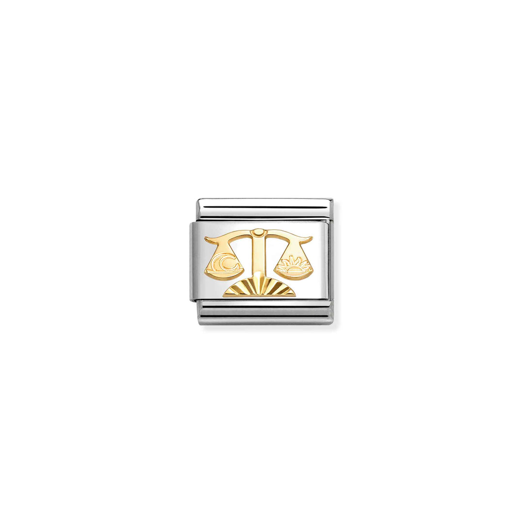 Nomination Gold Classic Zodiac Libra Charm