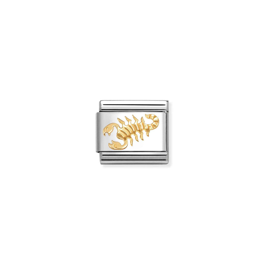 Nomination Bonded Gold Classic Zodiac Scorpio Charm