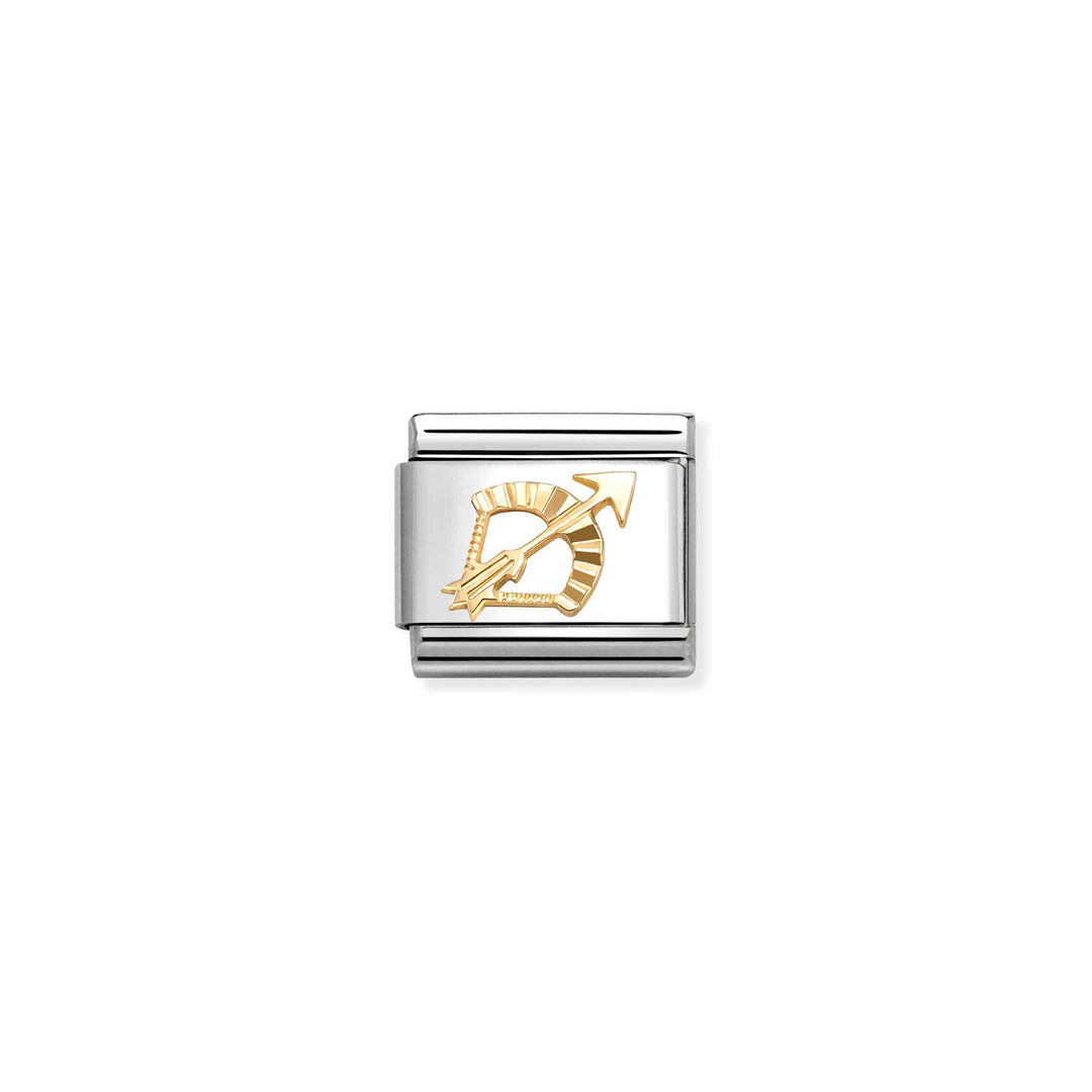 Nomination Bonded Gold Classic Zodiac Sagittarius Charm