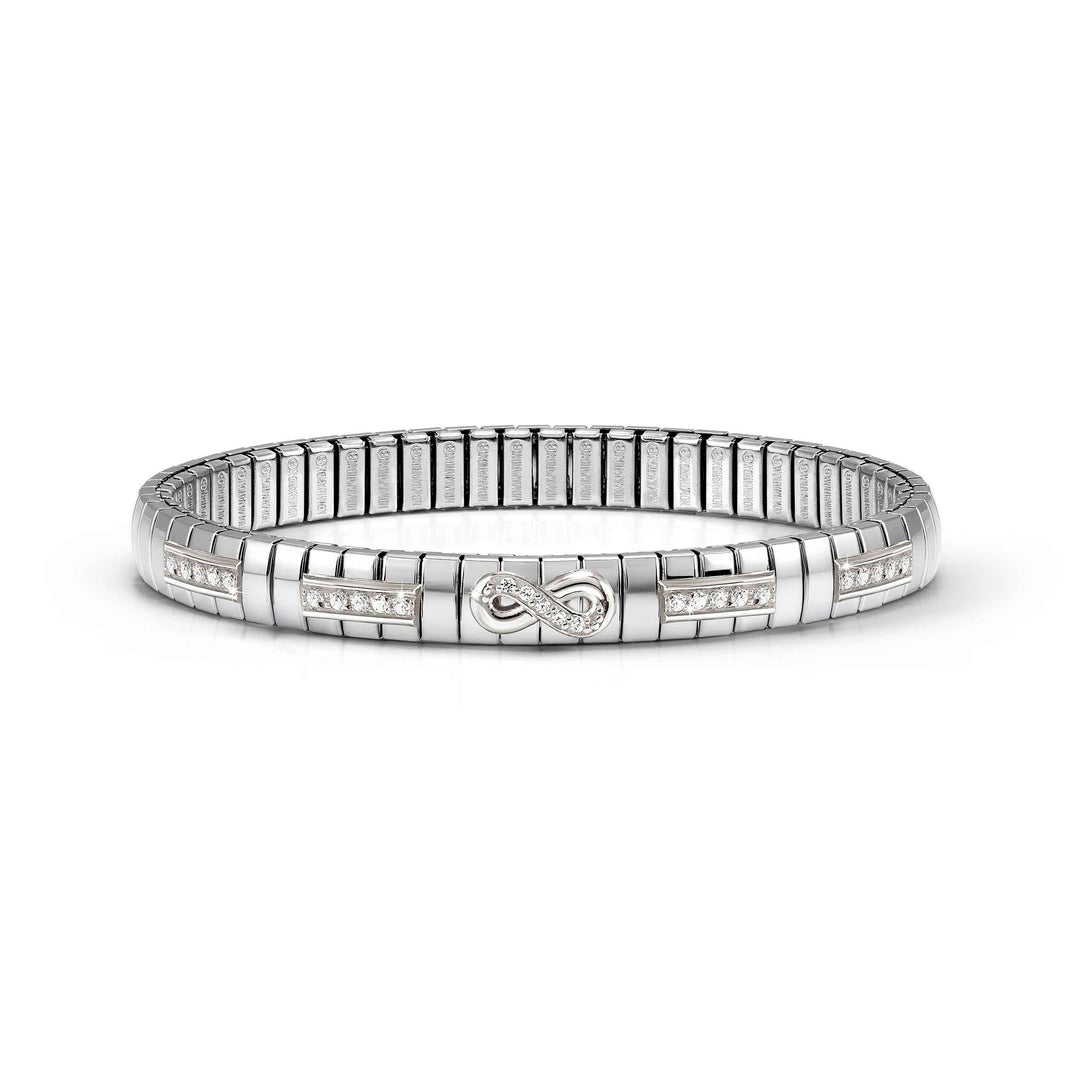 Nomination Silver XTE Infinity CZ Bracelet