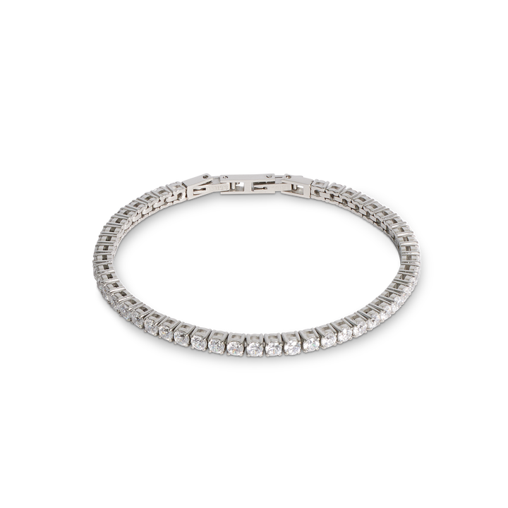 COEUR DE LION Tennis Bracelet with Zirconia Crystals Silver