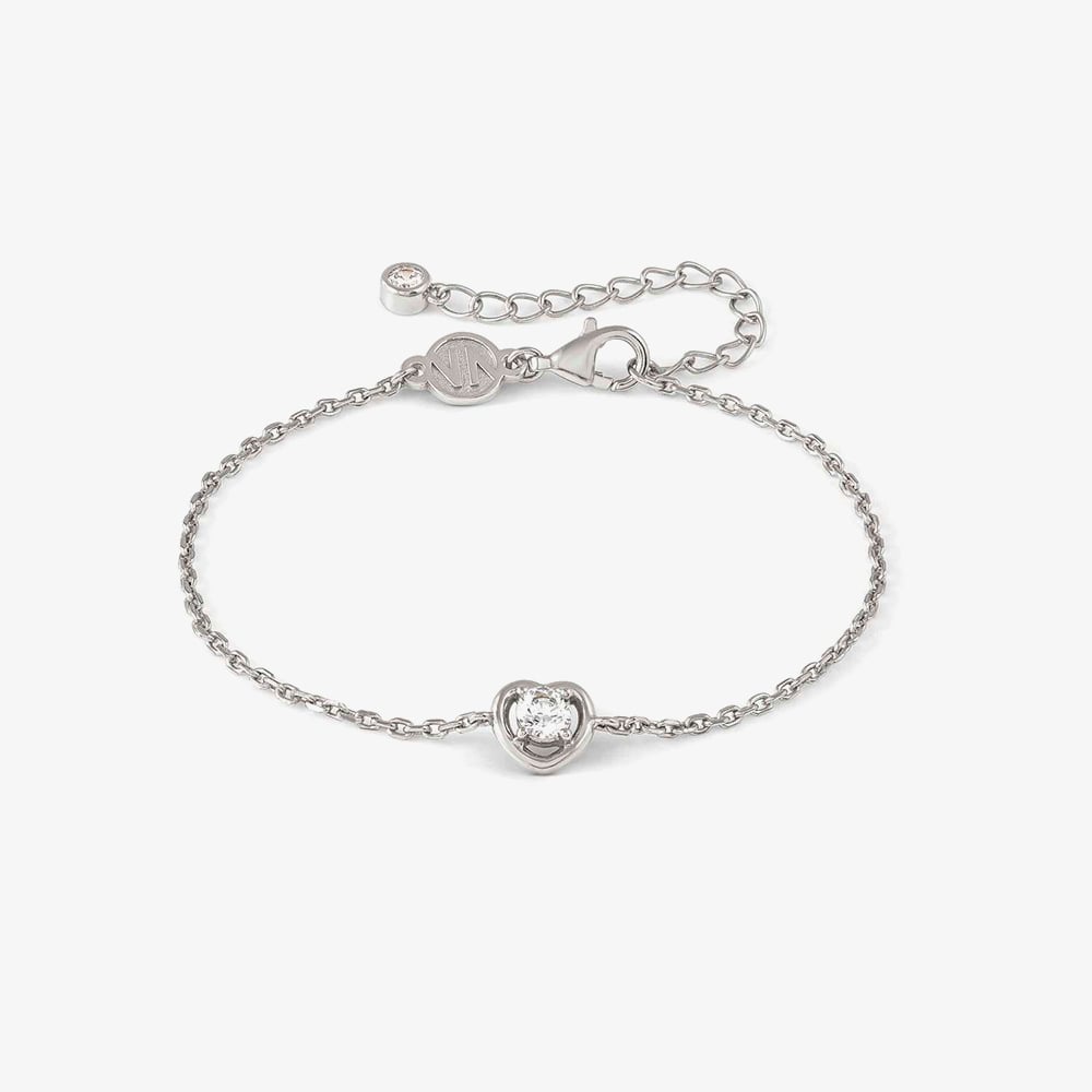 Nomination Silver Cosmiclove Cubic Zirconia Circle Bracelet