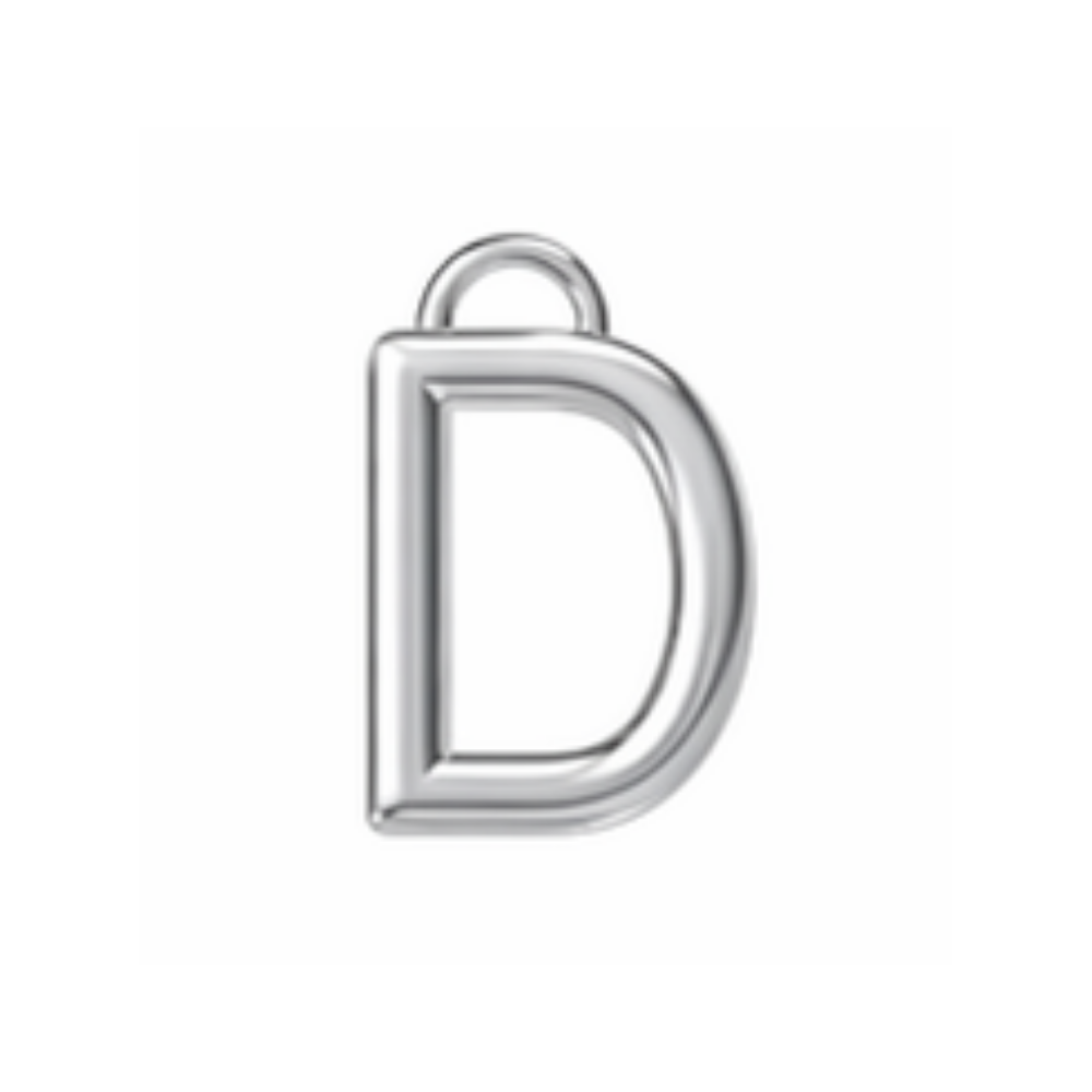 Mococo Personalised Silver Initials