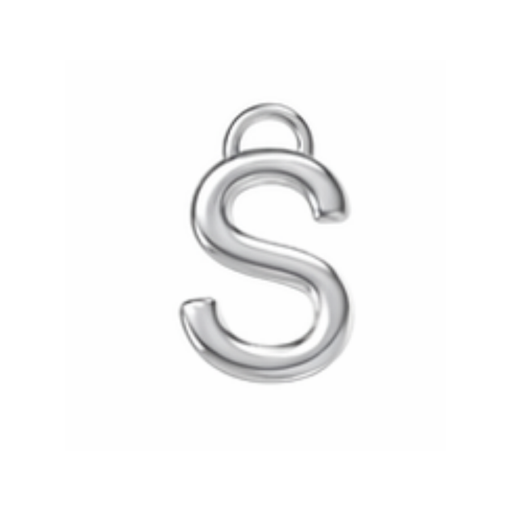 Mococo Personalised Silver Initials
