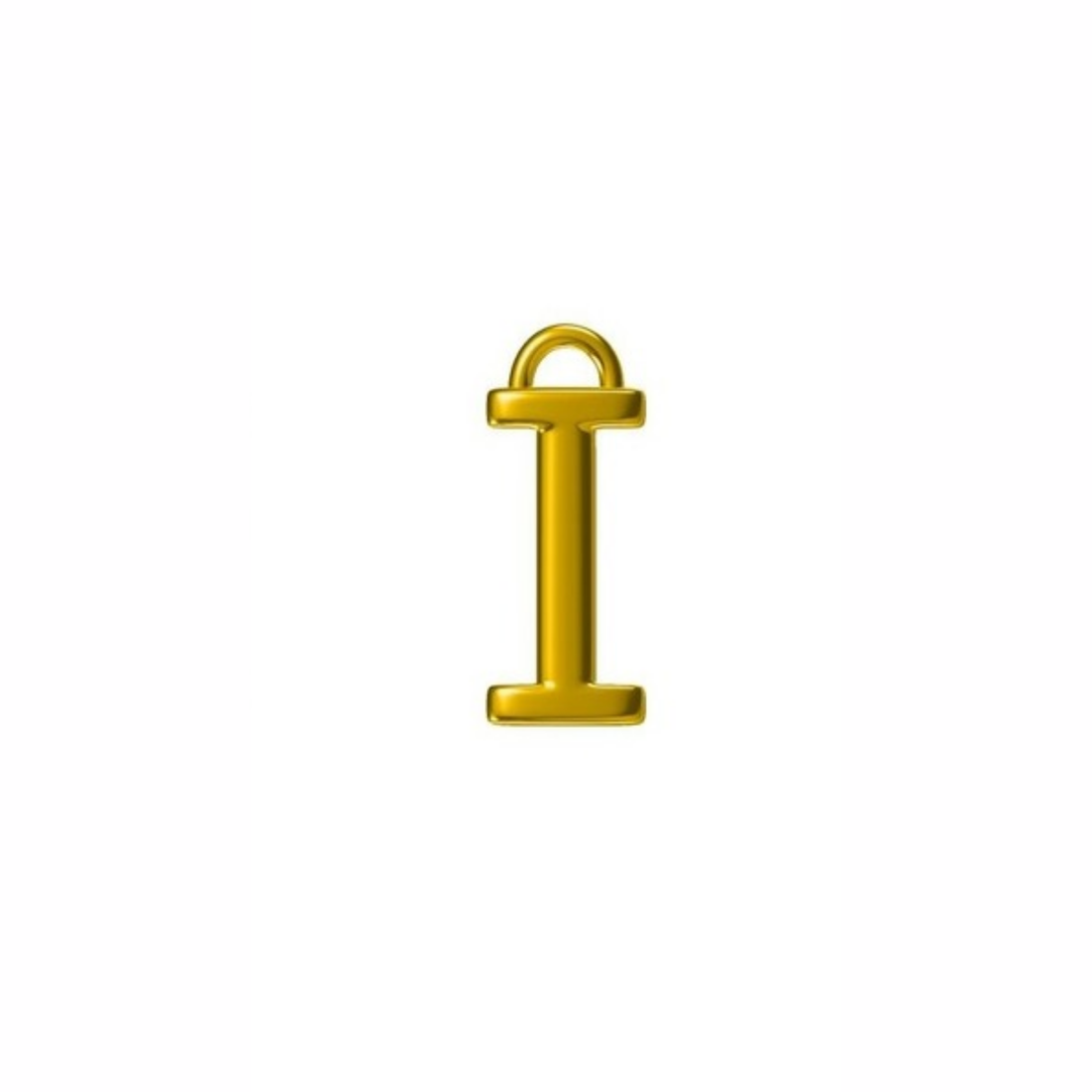 Mococo Personalised Gold Initials