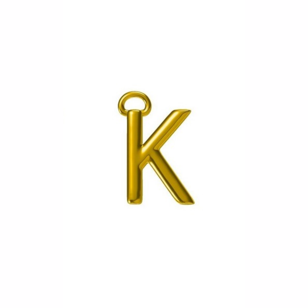 Mococo Personalised Gold Initials