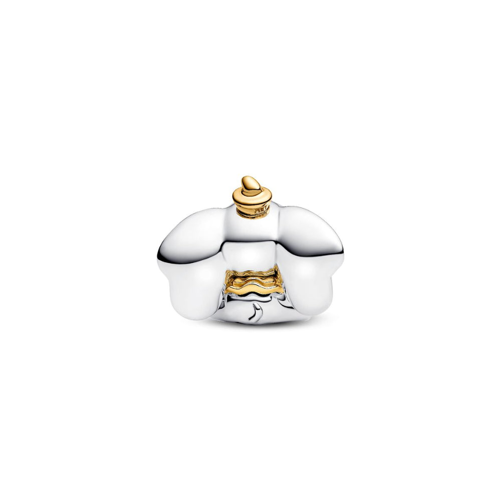 14K Gold-Plated Disney Dumbo Sterling Silver with Glittery Pink and Purple Enamel Charm image 4
