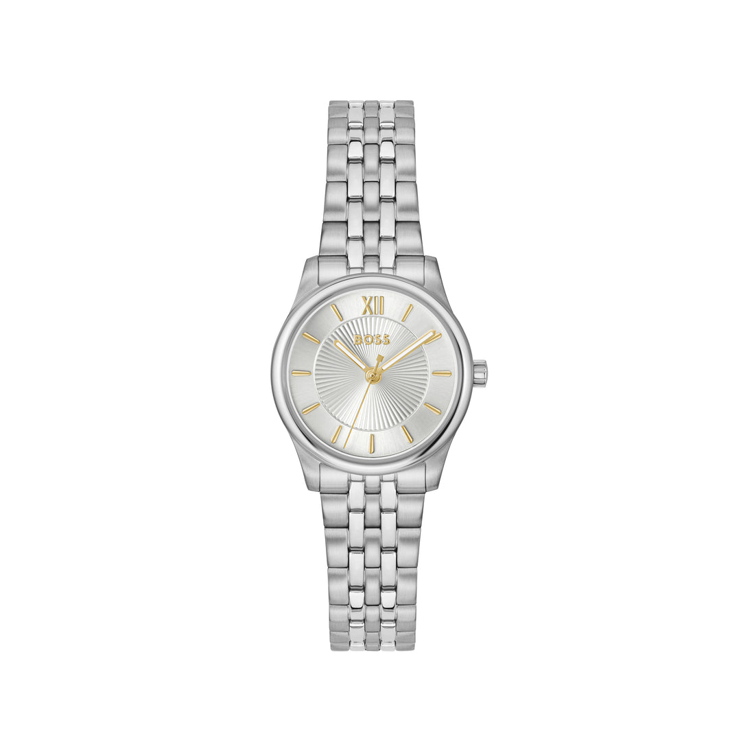 Boss Silver Graceful Mina Watch and Amara Bracelet Gift Set
