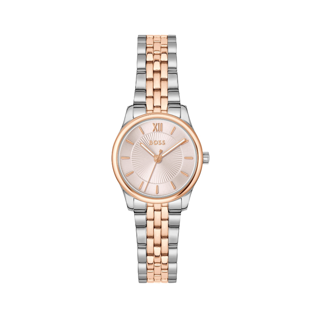 Hugo Boss Bi-Colour Graceful Mina Carnation Gold IP and Stainless Steel Watch image
