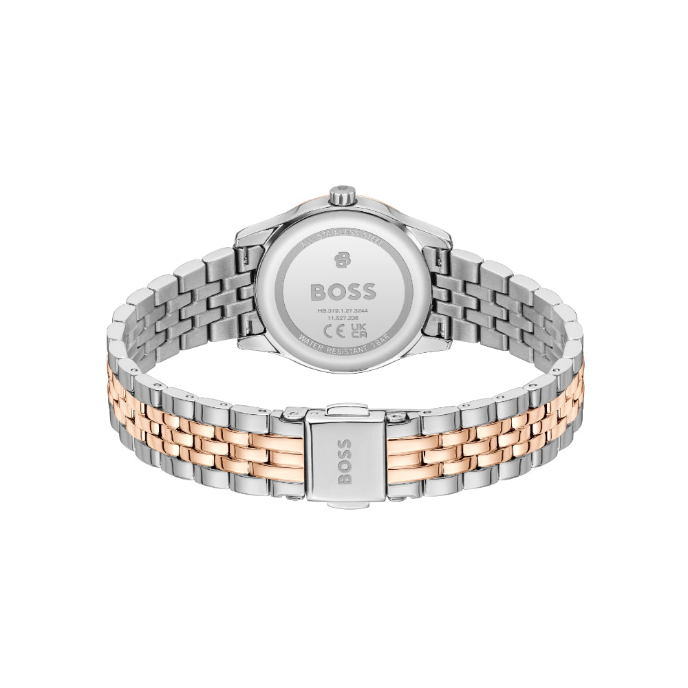 Hugo Boss Bi-Colour Graceful Mina Carnation Gold IP and Stainless Steel Watch image 4