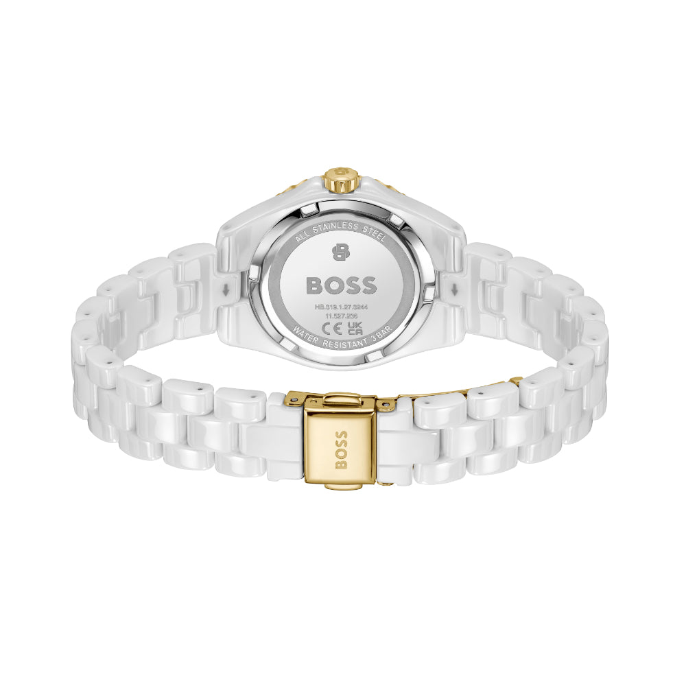 Hugo Boss White Sage Aqua Ceramic Watch image 4