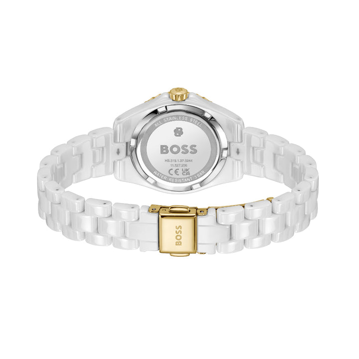 Hugo Boss White Sage Aqua Ceramic Watch image 4