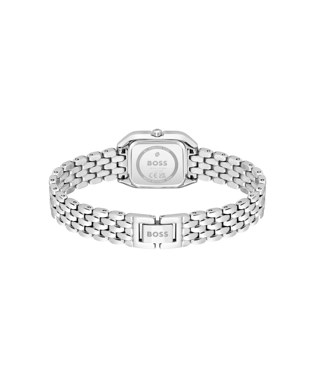 Boss Mae Petite Crystal Watch Silver Dial - Mococo