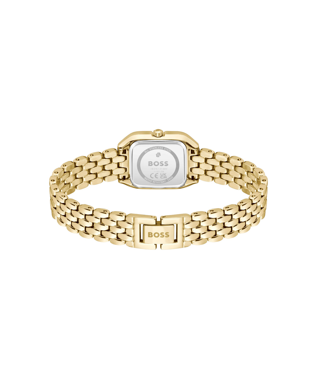 Boss Mae Petite Crystal Watch Gold Dial - Mococo