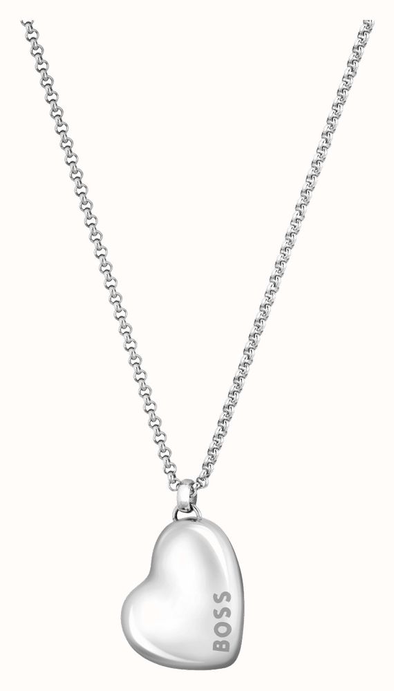 Boss Honey Stainless Steel Heart Necklace - Mococo