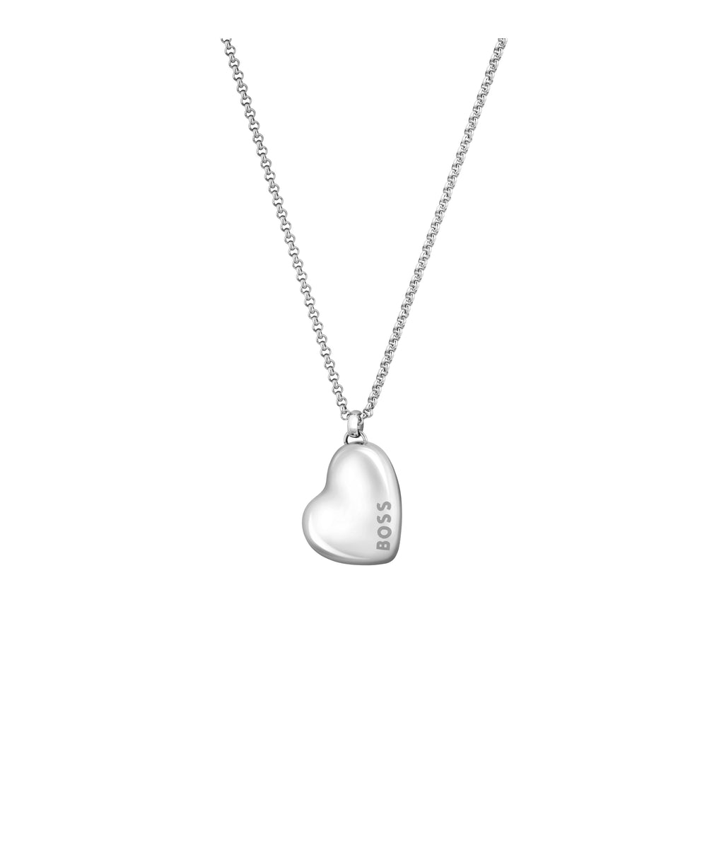Boss Honey Stainless Steel Heart Necklace - Mococo