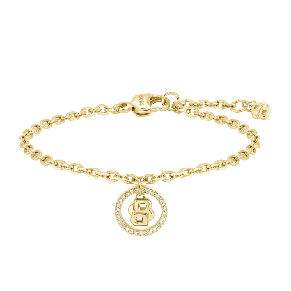 Hugo Boss Gold Double B Divine Stainless Steel Bracelet image