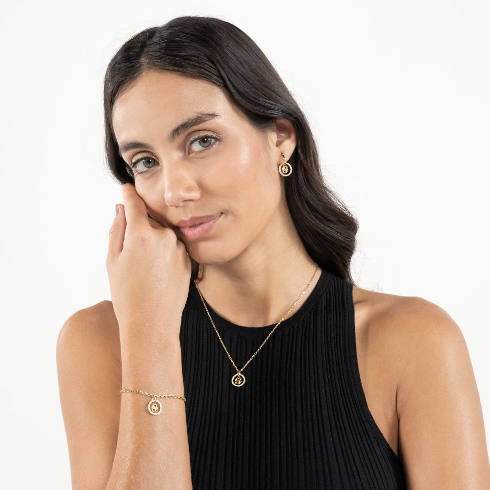 Hugo Boss Gold Double B Divine Stainless Steel Bracelet image 1